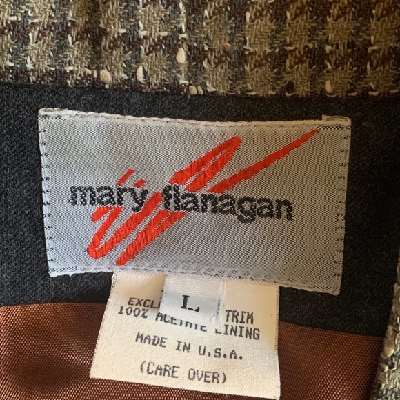 Mary Flanagan patchwork wool coat - Picture 7 of 9